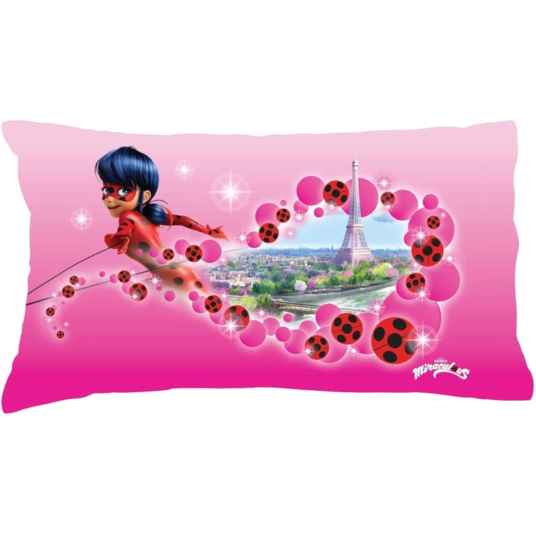 Miraculous Ladybug Bath Towel Red 70cmx140cm 100% Cotton Beach Towel Beach Towel Towel Sauna Towel Velour Cloth Bath Sheets Marinette Adrien Lady Bug Cat Noir Paris for Bedding 014