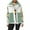 Green, variant on Fall Winter Sleeveless Women’s Fleece Vest Button Down Casual Hooded Vest Coat