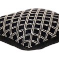 thumbnail image 5 of Nassau Collection 16" Black Modern Stylish Throw Pillow, 5 of 7