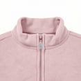 thumbnail image 5 of Samdudou Girls Fleece Jackets Stand Up Collar Zip Tops Fall Winter Warm Outerwear Cozy Plush Coat Long Sleeve Casual Layering Play School Holiday Clothing Size 8-15 Years, 5 of 9