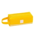 thumbnail image 1 of Wuztai Clearance New Large Capacity Handle Double Pencil Case Simp Stationery Bag Deals 90% off, 1 of 1