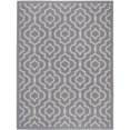 thumbnail image 1 of Safavieh Courtyard Anthracite Indoor Outdoor Rug - 6'7" x 9'6", 1 of 5