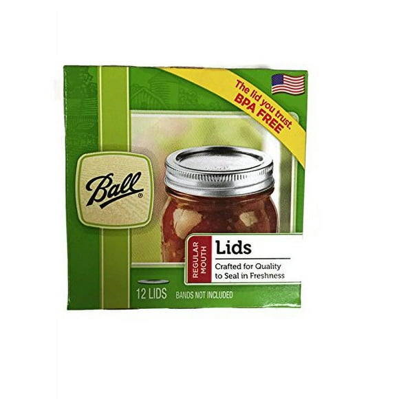 Couvercles de Pots à Bouche Régulière 4 pack