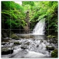 thumbnail image 1 of Picture-Tiles.com: Waterfalls Ceramic Tile Wall Mural WAL501106-66XL. 72"W x 72"H using (36) 12" x 12" Ceramic Tiles-Satin Finish, 1 of 3