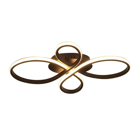 

OUKANING 110V Modern LED Ceiling Lights Living Dining Room Bedroom Chandelier