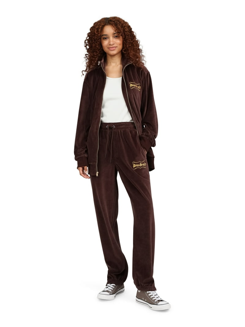 Dogg Supply Men's & Big Men's Pull-On Velour Sweatpants with