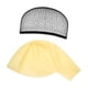 thumbnail image 4 of Gorra de látex para cabeza rapada, cómoda de llevar, cubre el cuero cabelludo, cabeza calva falsa para utilería fotográfica Adulto con redecilla, 4 of 8