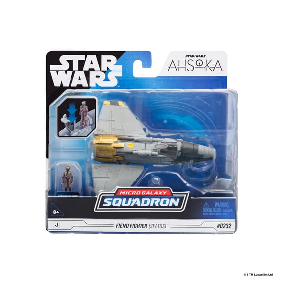 Star Wars™ Micro Galaxy Squadron Fiend Fighter - 5-inch Vehicle with 1-Inch Micro Figure Accessory