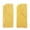 Yellow, variant on 1 Pair Women Gloves Reflective Letter Warm Winter Bright Color Nail Gloves for Outdoor