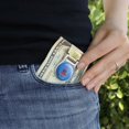 thumbnail image 2 of Yeah Buoy Boy Funny Humor Satin Chrome Plated Metal Money Clip, 2 of 4