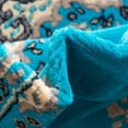 thumbnail image 5 of Rugs.com Amaya Collection Rug – 8 Ft Runner Turquoise Medium Rug Perfect For Hallways, Entryways, 5 of 7