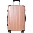thumbnail image 2 of Expandable 24 Inch Hardshell Suitcase in Rose Pink, Lightweight ABS Check-In Luggage with Double Wheels, 2 of 5