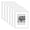 White, variant on Sindcom 6 Pack 8x10 Picture Frames,Display Pictures 5x7 with Mat or 8 x 10 Without Mat,Gallery Wall Photo Frames, Black