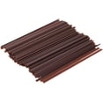 thumbnail image 1 of 100 Pcs Plastic Coffee Stirrers, Happon 7.09 inch Cocktail Straws and Stir Sticks for Coffee Bar and Restaurants (Brown), 1 of 7