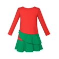 thumbnail image 3 of Girls Dress Long Sleeve Christmas Snowman Holiday Party 5, 3 of 6