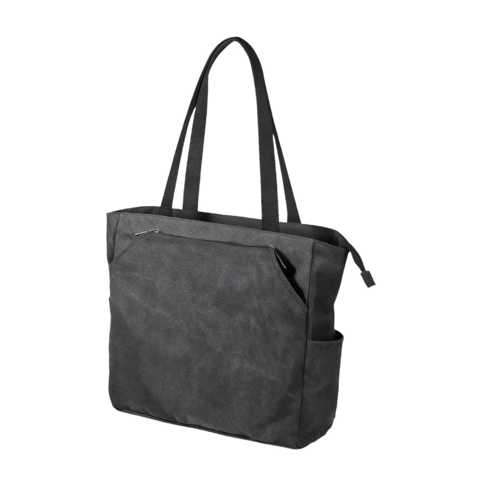 Dualoai Tennis Racket Bag Holds 4 Rackets Gym Bag for Badminton Pickleball Men Women Deep Gray