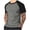 Gray, variant on KeFaWanJu Men's Summer Color Blocking T-Shirt Sports Short Sleeves Tee Shirts for Men Casual Fitness Tops