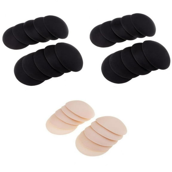 15 Pairs Women Round Bikinis Bra Pad Sponge Inserts Push Up Swimsuits