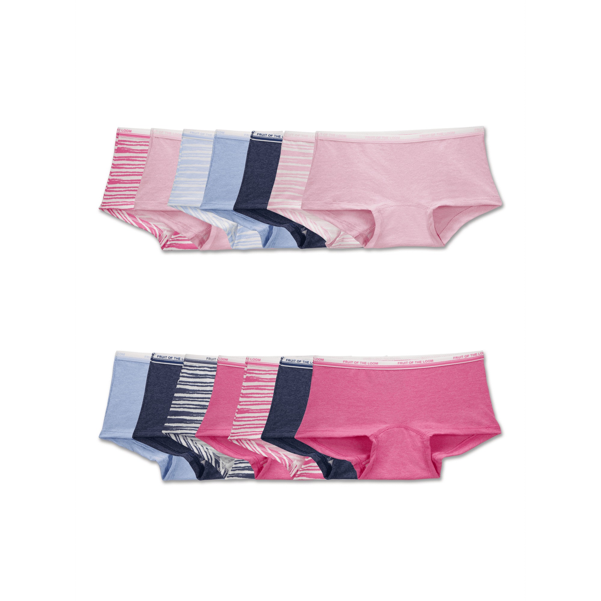 Fruit of the loom girls boy shorts hotsell