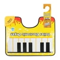 thumbnail image 3 of Piano Potty Sounding Music Manta higiénica Alfombra de baño para el baño del hogar, 3 of 5