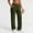 Army Green, variant on Womens Front Seam Dress Pants Dressy Casual Wide Elastic Waist Straight Leg Lounge Pants Comfort Stretchy Loose Fit Trousers with Pockets