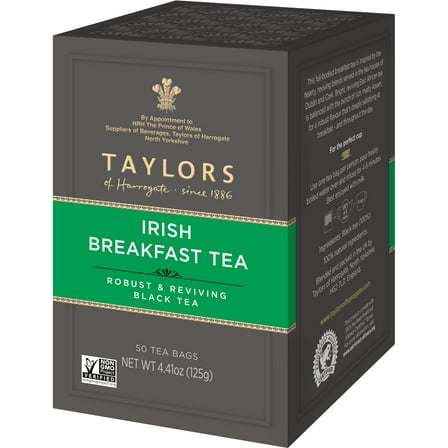 Taylors of Harrogate Irish OIF8 Breakfast, 50 Teabags