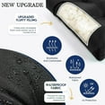 thumbnail image 2 of YLLN 40*40 Inch Porch Swing Cushions, Patio Furniture Cushions With 4" Thicken Backrest, Bench Cushions For Outdoor Furniture, Anti-Fading Waterproof Patio Cushions, 2 of 8