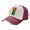 Dark Red, variant on Flag Of Mozambique Distressed Baseball Cap Dad Hats for Men Women Vintage Trucker Hat Low Profile Ball Caps