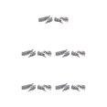 thumbnail image 1 of Sonducket 2Pcs Couple Rings Adjustable Fashion Romantic Christmas Boys for Girls Lover Type2, 1 of 1
