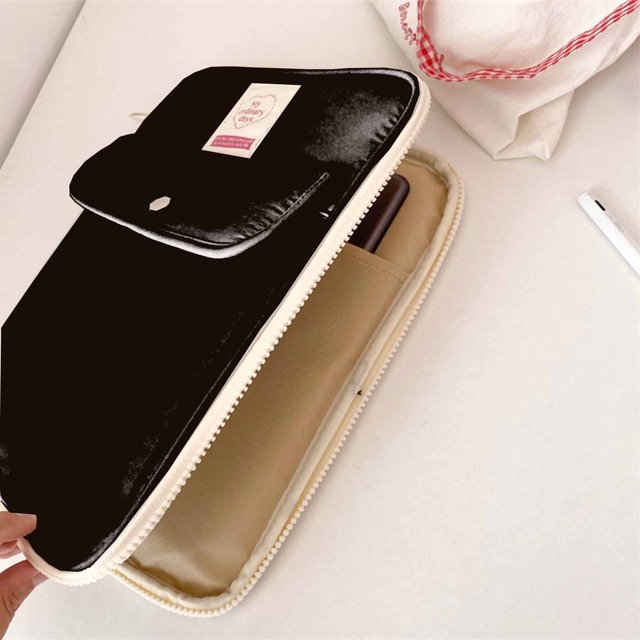 Yhmxh Office Supplies Office Desk Accessories Office Organizer Desk Organizers Snap Button Insert Pocket Organizer Tablet Bag Organizer Handheld File Organizer Bags Nylon Computer
