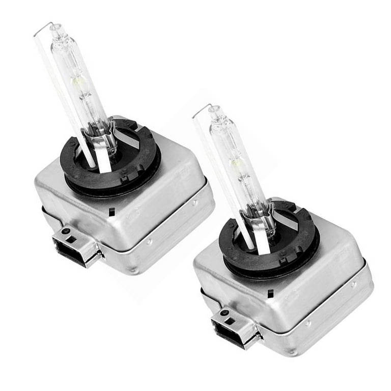 D2S HID Xenon Headlight Replacement Bulb for High or Low Beam 6000K Diamond  White Pack of 2