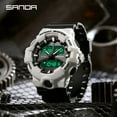 thumbnail image 2 of Sanda Sports Men's Watches Top Brand Luxury Military Quartz Watch Men Waterproof S Shock Wristwatches Relogio Masculino 3130 - Quartz Wristwatches, 2 of 6