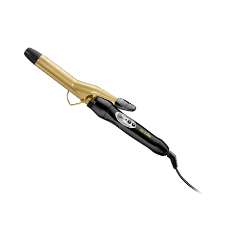 Andis Multi-Temperature High Heat Gold Ceramic Curling Iron, 1 Inch