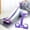 Purple-A, variant on Multifunctional Pedal Resistance Band, 8-Tube Stretch Band with Handle, Fitness Shaping Yoga Exercise Equipment, Natural Rubber Tension Rope, for Abdominal, Leg, Arm and Back Slimming Training