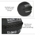 thumbnail image 4 of Nordic Lifting 30 lb Medicine Ball for Crossfit and Fitness, 4 of 9