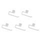 thumbnail image 1 of Soporte para Toallas Papel Sin Perforaciones Accesorio Estante Almacenamiento Película Adhesiva (B), 1 of 9