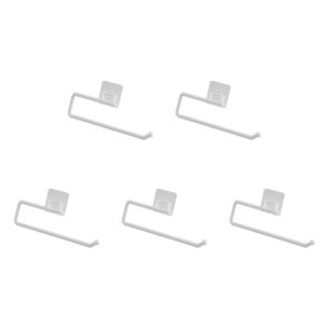 Accesorio Estante Almacenamiento Película Adhesiva para Toallero Papel Sin Perforaciones (B)