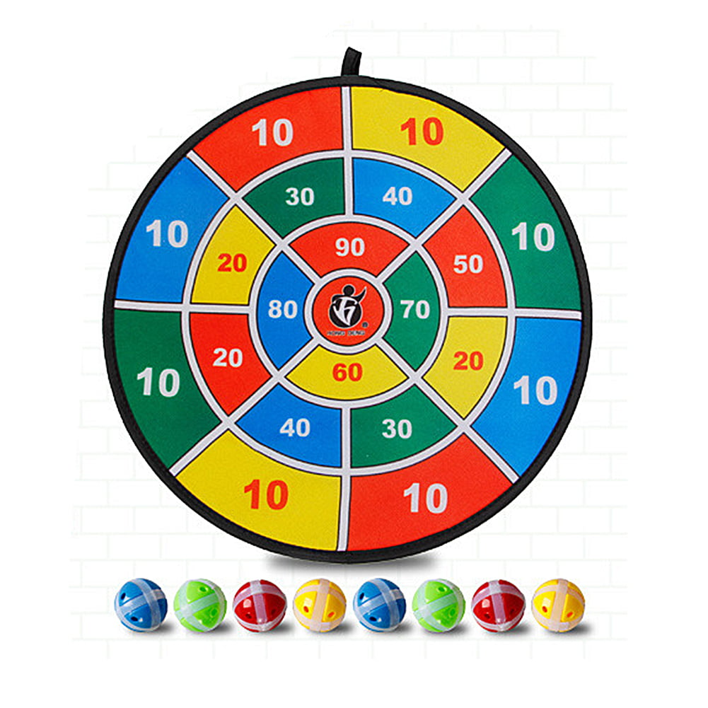 Throwing Target,Ball Sticky Dartboard Children Training Sticky Ball Toys Parent-Child Outdoor Indoor Interactive Game,Building Hand-Eye Coordination While simultaneously Having a Great time 