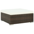 thumbnail image 2 of vidaXL Ensemble de Meubles de Patio 7 Pcs Canapé d'Extérieur avec Table Basse en Rotin Poly, 2 of 6