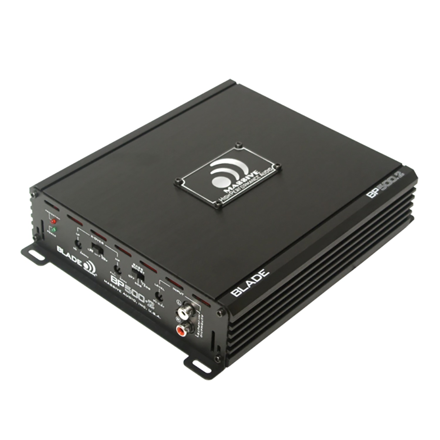 Power Acoustik RZ4-2000D Razor Series 2000W Class-D 4/2 Channel Car Amplifier