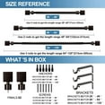 thumbnail image 4 of Urbanest 1" Wright Adjustable Curtain Rod, 48"-84", Bronze, 4 of 6