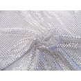 thumbnail image 2 of Paillettes en Tissu Extensible à Pois Blancs et Argentés Transparent L46, 2 of 3