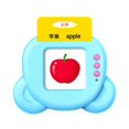 thumbnail image 2 of Electronic Talking Flash Cards Speech Teaching Toy Montessori educativo temprano Azul CUTICAT Tarjeta flash parlante, 2 of 8