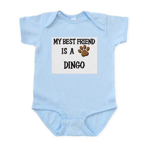 CafePress - My Best Friend Is A DINGO Infant Bodysuit - Baby Light Bodysuit, Size Newborn - 24 Months
