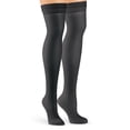 thumbnail image 2 of Collections Etc Non-Run Compression Thigh High Stockings - 3 Pairs, 2 of 6