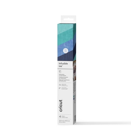 Cricut® Patterned Infusible Ink® Transfer Sheets, 12" x 12",Distressed Cool Water