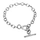 thumbnail image 1 of Metal Toggle-clasps Hombres para Mujeres Pulseras Geométricas Oro Plata Cadena Vintage Color, 1 of 2