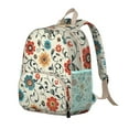 thumbnail image 5 of Botanical Colorful Print School Backpack - Breathable & Adjustable, 5 of 5
