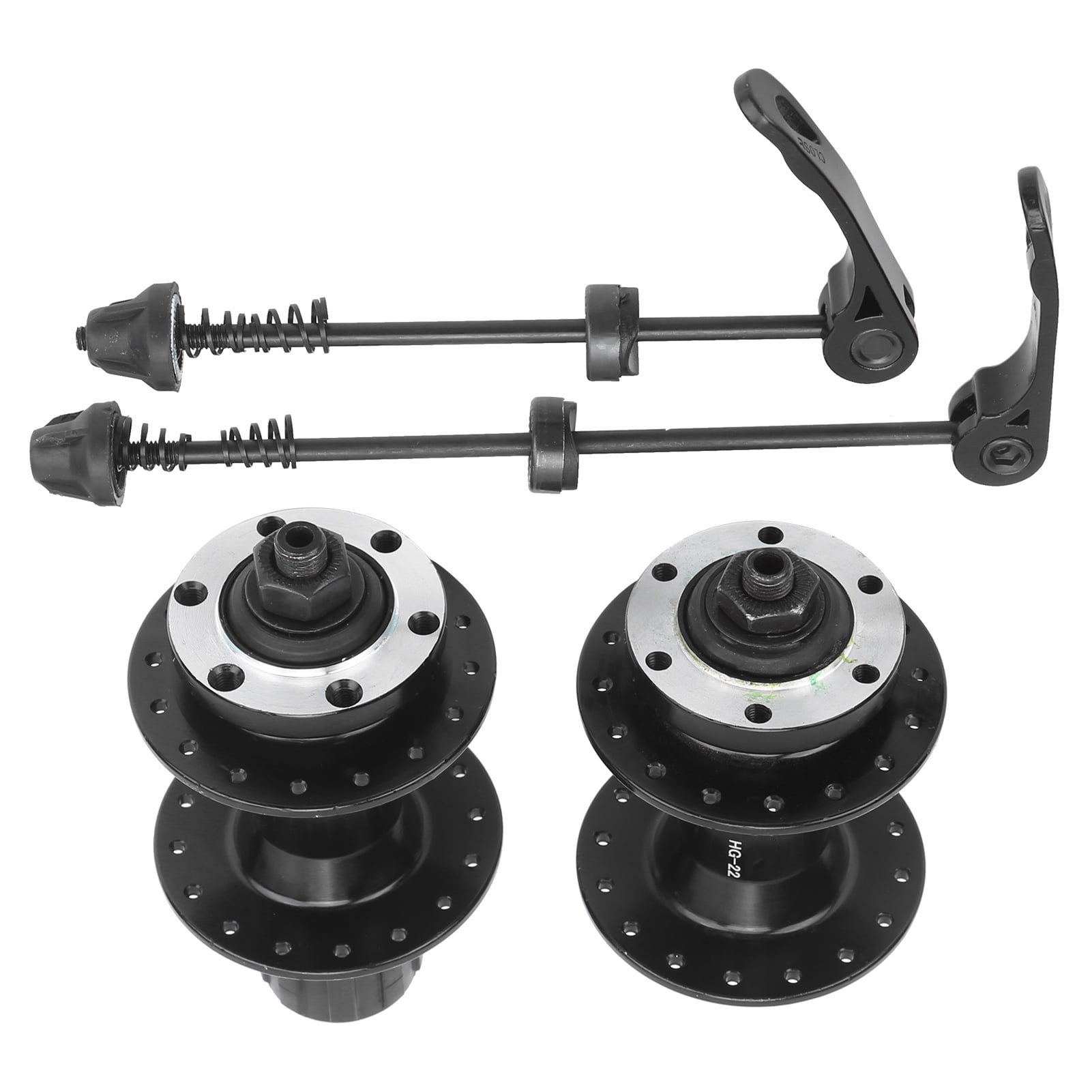 Bike Cassette Front Rear Freehub, Mountain Bike Hub Black Stable Hub