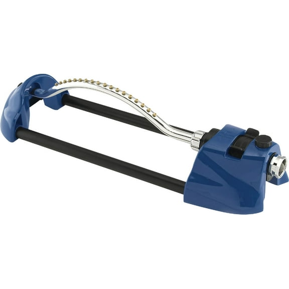 1PC Dramm ColorStorm Metal Oscillating Sprinkler Blue